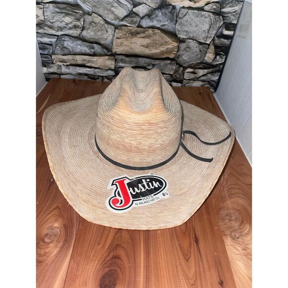New JUSTIN‎ Cowboy Hat 6 7/8 - Picture 1 of 8